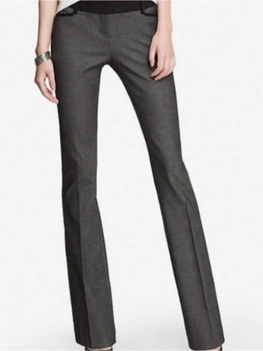 Express Women’s Columnist gray pants Size 10 Office Dress pants Work Career